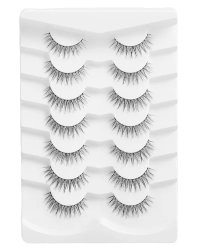Miniatura 11 de Pestañas cortas de aspecto natural, pestañas postizas sutiles rizadas en C, pestañas postizas de volumen, pestañas de visón de 10mm, paquete