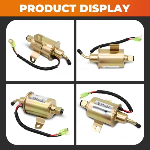 Miniatura 5 de Bomba de combustible eléctrica E11007 compatible con Onan Generator 4000 4Kw RV 12V Bomba de combustible A029F889 149-2311-02 149-2311-01 149-2311