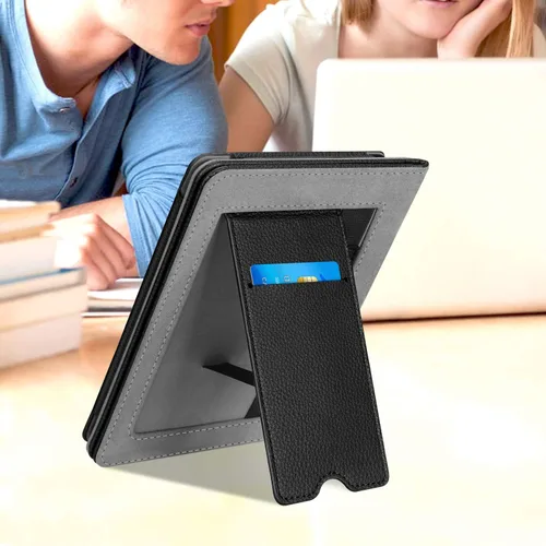 Miniatura 7 de Fintie - Funda con tapa para Kindle Paperwhite, con soporte, para todos los de 2018 y 10 generación, de cuero falso prémium, con ranura