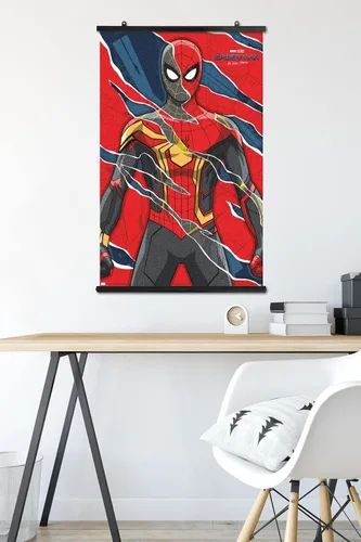 Miniatura 5 de Trends International Marvel Spider-Man: No Way Home - Póster de pared triturado, 34 pulgadas de largo x 22.4 W, paquete de póster y clip prémium