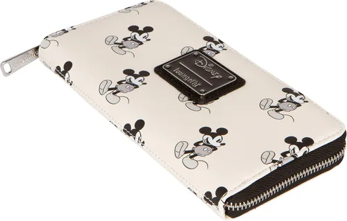 Miniatura 3 de Loungefly Cartera de Mickey Mouse de Disney doble pliegue y cremallera Casual