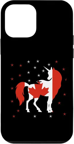 Miniatura 16 de Funda para iPhone 13 Pro Max Unicornio Bandera de Canadá