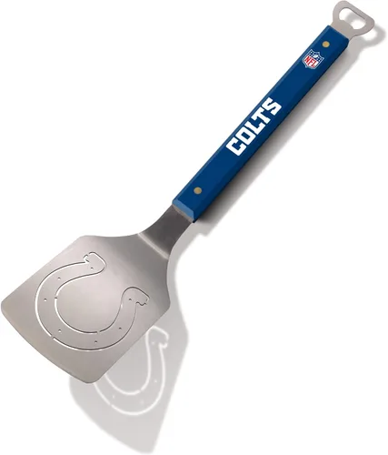 Miniatura 31 de YouTheFan NFL Sportula (espátula) de acero inoxidable de 18 pulgadas con abrebotellas