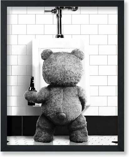 Miniatura 17 de Poster Master Póster de Chimpancé - Impresión de Mono Leyendo Periódico - Arte de Pared de Mono - Regalo para Hombres, Mujeres y Amantes