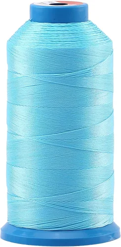 Miniatura 43 de Selric [1500 yardas/recubierto/sin desenredo/22 colores disponibles] Hilos de nailon prensado resistentes #69 T70 tamaño 210D/3 para tapicería