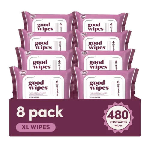 Miniatura 7 de goodwipes Toallitas desechables para glúteos hechas con vitamina E y aloe, dispensador de toallitas húmedas suaves y suaves para uso doméstico