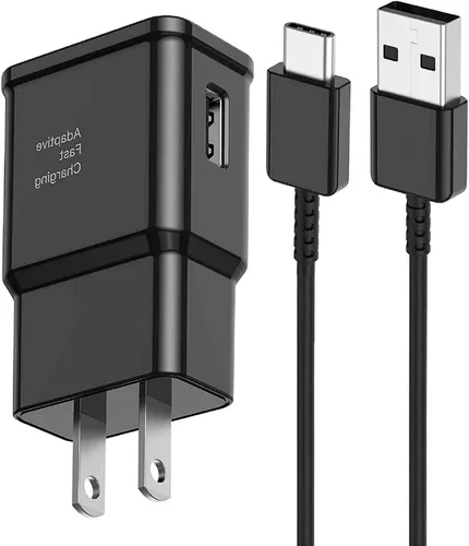A15 A16 A55 A25 A35 A05 C55 Cargador tipo C de carga rápida Cable tipo C de 6 pies Cargador USB de pared en bloque para teléfono Android Cargador