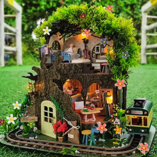 Miniatura 5 de 220 flores de margaritas de resina para manualidades, casa de muñecas, miniaturas de resina, pequeñas flores de margaritas para jardín de hadas