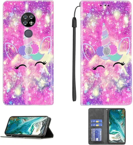 Miniatura 26 de Funda para Moto One Zoom compatible con Motorola One Zoom Phone Case Flip Stand Cover Magnetic Close YHD