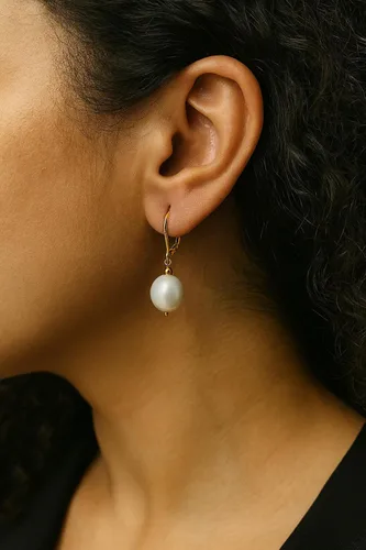 Miniatura 58 de Gempires - Aretes de aro hechos a mano con cristales crudos, hipoalergénicos, chapados en oro, ligeros, elegantes, regalos de joyería para mujeres