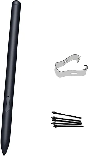 Tab S7 Pen Stylus T870 T875 S Pen de repuesto para Samsung Galaxy Tab S7 Pen SM-T870 T876B Tab S7+ S Pen T970 SM-T976B Pen con 5 puntas (negro negro