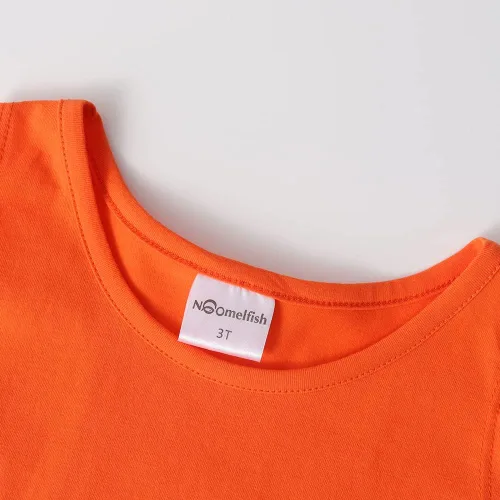 Miniatura 7 de Noomelfish Vestido de verano de algodón sin mangas con dobladillo de pañuelo para niñas (3-12 años)