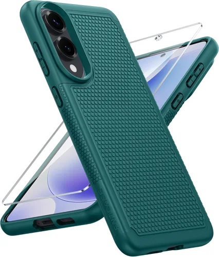 Miniatura 48 de FNTCASE Funda para teléfono Galaxy A14-5G: protección contra caídas de grado militar Samsung A14 5G, probada contra caídas de 14 pies, protector