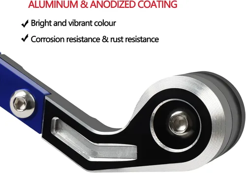 Miniatura 2 de Compatible con M1000RR S1000RR 2019-2025 Protector de Palanca de Freno Embrague CNC de Aluminio para Manillar de Motocicleta Accesorios (Azul)