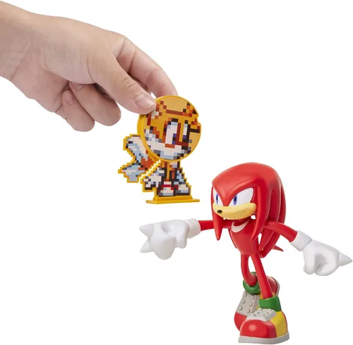 Miniatura 2 de Sonic, el erizo - Figura de acción de Knuckles de 4 in Nudillos