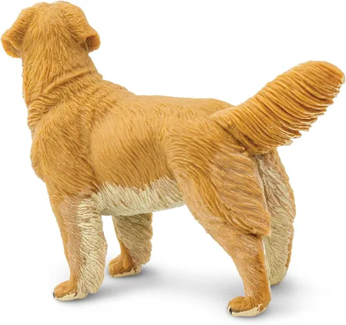 Miniatura 5 de Safari Ltd. Figura de Golden Retriever – Figura detallada de modelo de plástico de 4.5 pulgadas – Divertido juguete educativo para niños, niñas