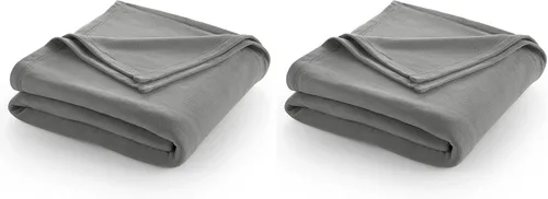 Miniatura 10 de Manta de Tamaño King de Forro Polar Cómoda Manta de Forro Polar Supersuave – Manta Ligera para Todas las Estaciones Suaves y Lujosas Manta