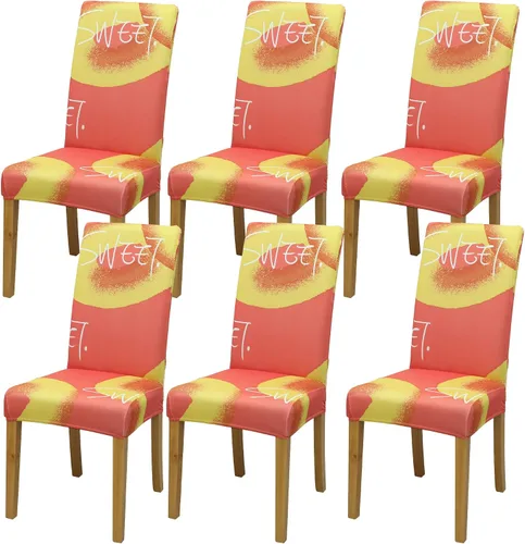 Miniatura 66 de BIETYONE - Fundas para sillas de comedor, juego de 2 fundas para sillas de comedor o cocina, lavables, protectoras, para sillas Parsons
