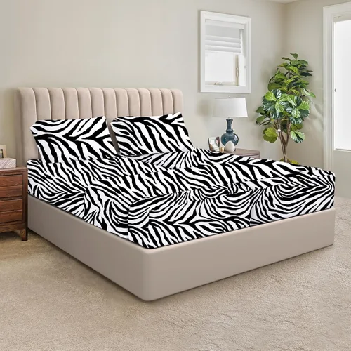 Miniatura 41 de SGI bedding Juego de sábanas King de 36 pulgadas, 100 % algodón egipcio, sábanas ajustables de 600 hilos, juego de sábanas ajustables de 4 piezas