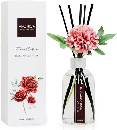 Miniatura 33 de Aronica Difusor de Aroma de Canela para Cocina, Decoraciones de Oficina, Aroma de Vainilla y Canela, Difusor de Varillas de Flores, Aroma en Canela