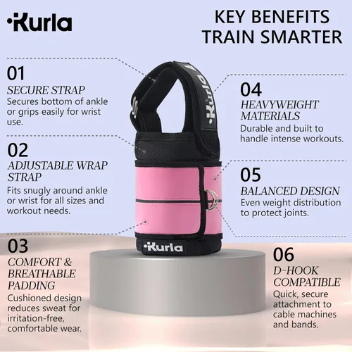 Miniatura 4 de Ankle & Wrist Weights – 8/16/20/30 lbs Pair (4–15lbs - Each) Dual Adjustable Secure Strap System Patented Design Ideal for Home Workouts