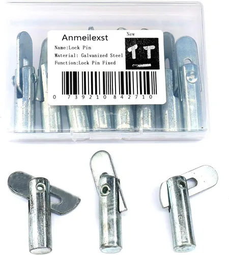 Miniatura 8 de Pasador de bloqueo desmontable del sistema de andamios y barandillas, pasador de bisagra, soporte de estante Pines de fijación de soldadura