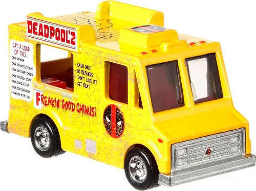Miniatura 3 de Hot Wheels Marvel - Paquete de 4 coches de juguete, camiones y furgonetas de primera calidad inspirados en personajes populares de cómics en escala
