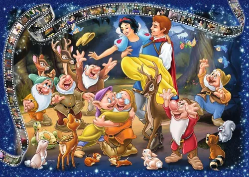 Miniatura 2 de Ravensburger Disney Snow White - Rompecabezas de edición coleccionista 1000 piezas únicas La tecnología Softclick garantiza un ajuste preciso