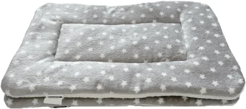 2 alfombrillas de cama para mascotas. Cama ultra suave para mascotas (perro/gato) con bonitos estampados. Almohadilla reversible de lana de cordero