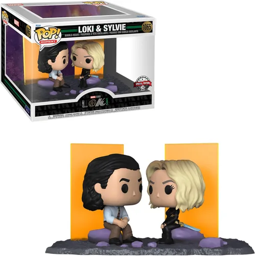 Miniatura 3 de Funko Pop! Moment, Marvel #1065 Loki and Sylvie - Paquete de 2