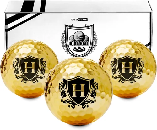 Miniatura 15 de Regalos de golf CybGene para hombres, pelotas de golf únicas y personalizadas de colores, accesorios geniales para golfistas, amantes del golf