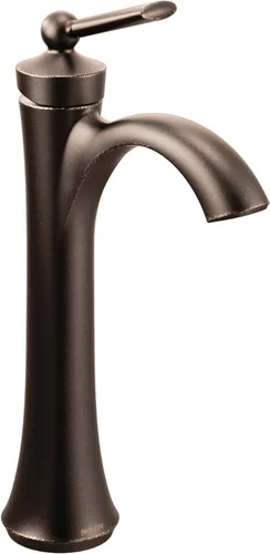 Moen 4507ORB Wynford - Grifo de baño de arco alto con una manija, bronce aceitado Oil Rubbed Bronze