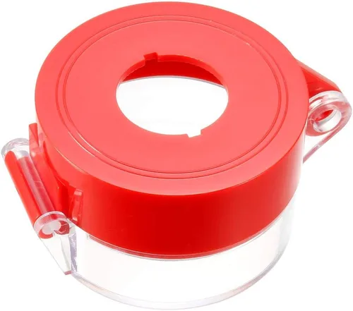 Miniatura 6 de uxcell Protector de cubierta de interruptor de plástico amarillo para interruptor de botón de 1.181 in de diámetro 55 * 37