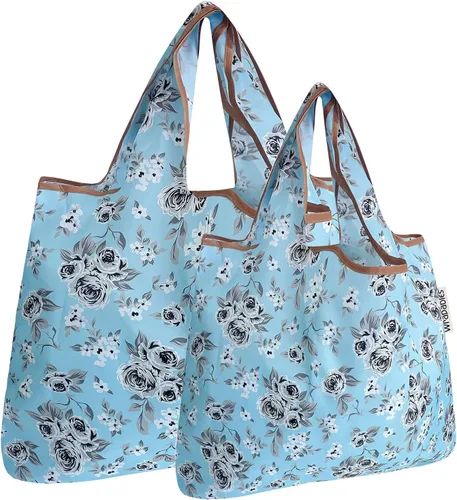 Miniatura 41 de allydrew Large Foldable Tote Nylon Reusable Grocery Bags