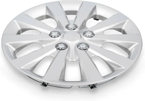 Miniatura 3 de Tapacubos de 16 pulgadas para Nissan Sentra 2013-2019, tapa de buje de 16 pulgadas, color plateado, juego de 4 piezas