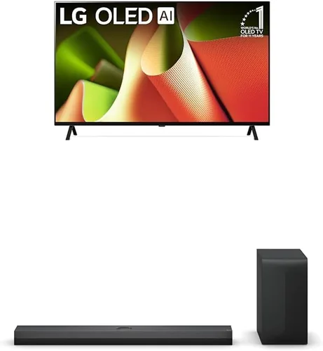 Miniatura 20 de LG Pantalla plana con procesador Smart TV 4K de 55 pulgadas clase OLED serie B4 con control remoto mágico alimentado por IA con Alexa incorporado