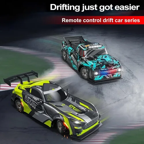 Miniatura 2 de Coche de deriva a control remoto, escala 1:16, vehículo de control remoto para deriva y carrera, 2.4 GHz 4WD de alta velocidad 20+KM/H con luces