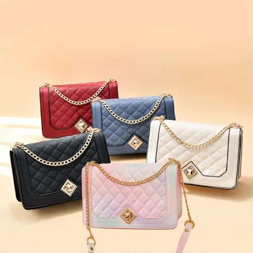 Miniatura 6 de HINFKA Bolso cruzado pequeño para mujer, bolso de hombro de piel sintética, bolso pequeño de embrague, bolso de noche versátil de moda