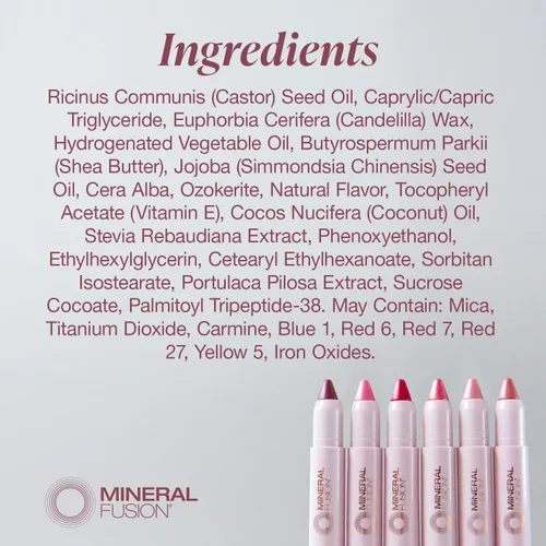 Miniatura 6 de Mineral Fusion Tinte labial Sheer Moisture Glisten, 0.1 onzas (el embalaje puede variar)