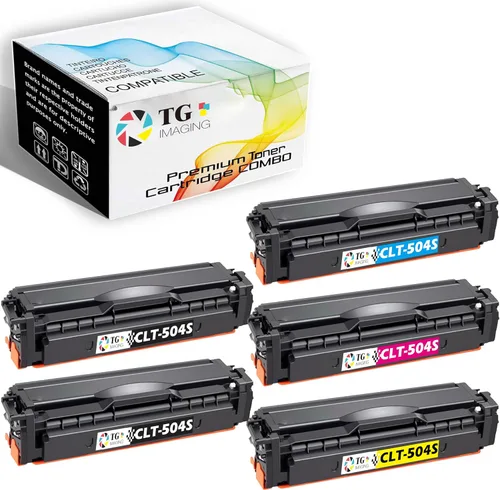 CLT504S - Cartucho de tóner compatible con Samsung CLT-504S CLT-K504S CLT-Y504S CLT-C504S CLT-M504S CLT-M504S para impresora LC-415NW CLX-4195FW