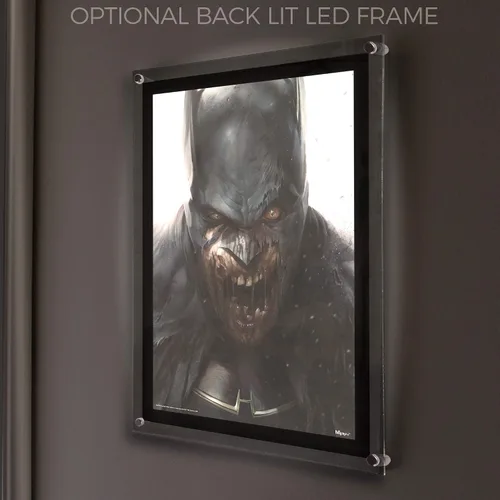 Miniatura 7 de MIGHTYPRINT DC Comics – Batman – DCeased – Zombie Attack – Arte de pared duradero de 17 x 24 pulgadas – No hecho de papel – Coleccionable