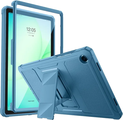 Miniatura 27 de MoKo Funda para Samsung Galaxy Tab A9 Plus/A9+ de 11 pulgadas 2023, a prueba de golpes de cuerpo completo resistente con protector de pantalla