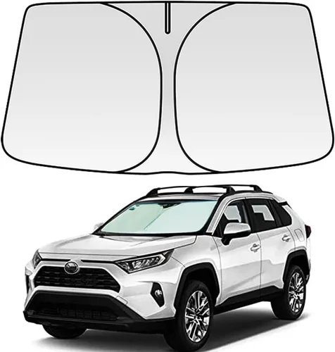Miniatura 20 de Parasol plegable para parabrisas delantero de automóvil, ajuste personalizado para Toyota 4Runner 2010-2023 2024 2025, accesorios interiores