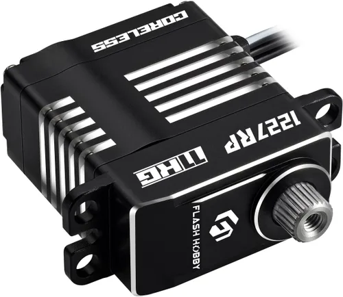 Miniatura 4 de FLASH HOBBY CLS1227RP 8.4V 24.3 lbs Coreless Digital Micro Servo para scx24 servo 1/18 RC Car Crawler Upgrade