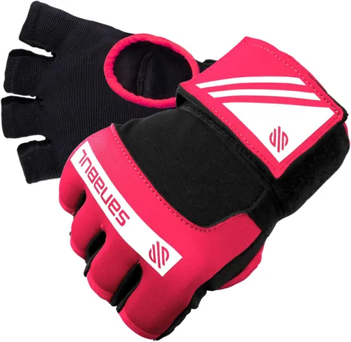 Miniatura 13 de Sanabul Vendas de mano de boxeo de gel para hombres y mujeres Muay Thai MMA Kickboxing Quick Wraps Guantes interiores de boxeo Protección