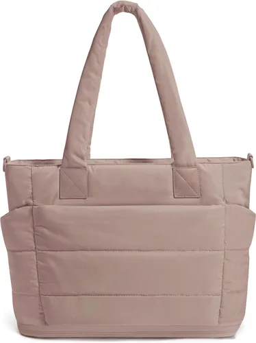 Miniatura 24 de Bolso de mano acolchado para mujer, bolso grande de enfermera, bolso de hombro con cremallera para trabajo y viajes