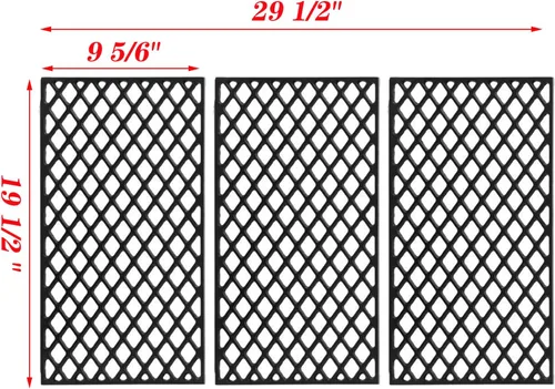 Miniatura 2 de Traeger - Rejilla de parrilla KIT0451 HDW436, piezas de repuesto para parrilla Ironwood 885 Pro 780 Traeger 780 Pro Rejillas de cocina de hierro
