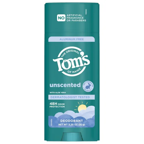 Miniatura 8 de Tom's of Maine Desodorante natural sin perfume para hombres y mujeres, sin aluminio, sin fragancias, tintes ni conservantes artificiales, sin
