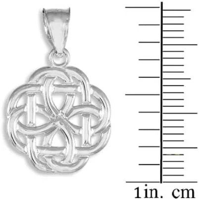 Miniatura 2 de Plata de ley 925Triquetra Celta Trinity Encanto Colgante
