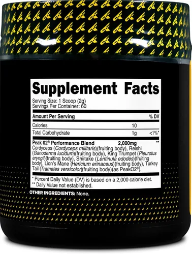Miniatura 4 de PrimaForce Peak O2 Suplemento de entrenamiento, 4.23 oz, mezcla patentada, sin OMG, vegano y sin gluten